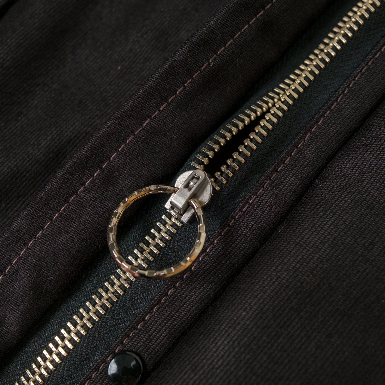 Heavy Cotton Enduro Racing Jacket Black