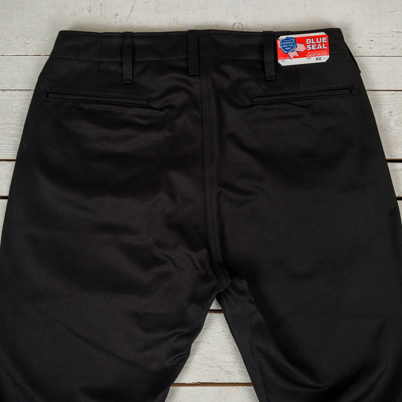 Blue Seal Chino Trousers Black