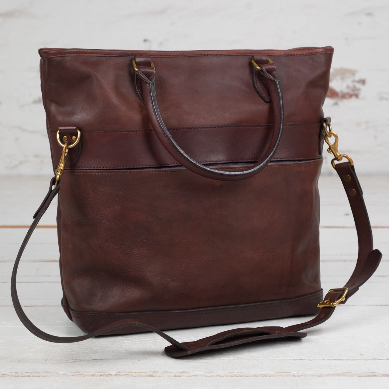 Nelson 2-Way Bag Brown