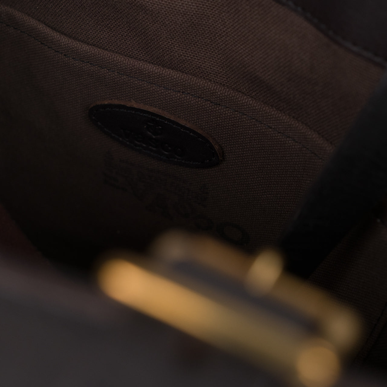 Leather Travel Tote Bag Black