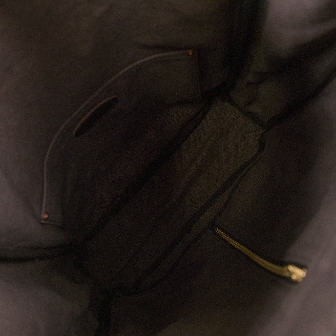 Leather Voyoge 2Way Backpack Black