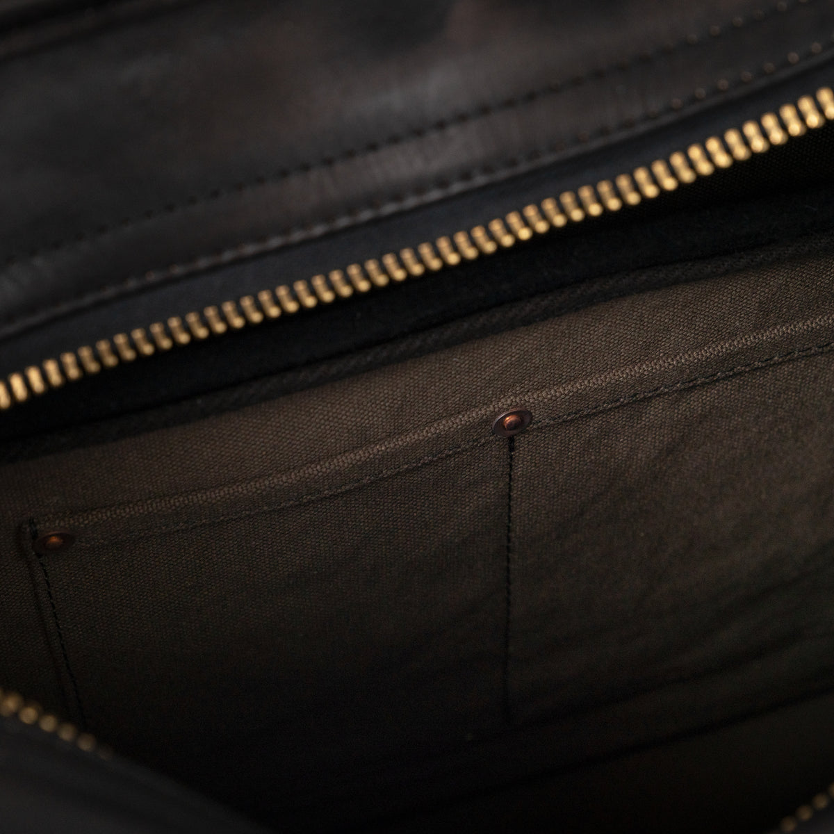 Leather Officer 3Way Bag Schwarz