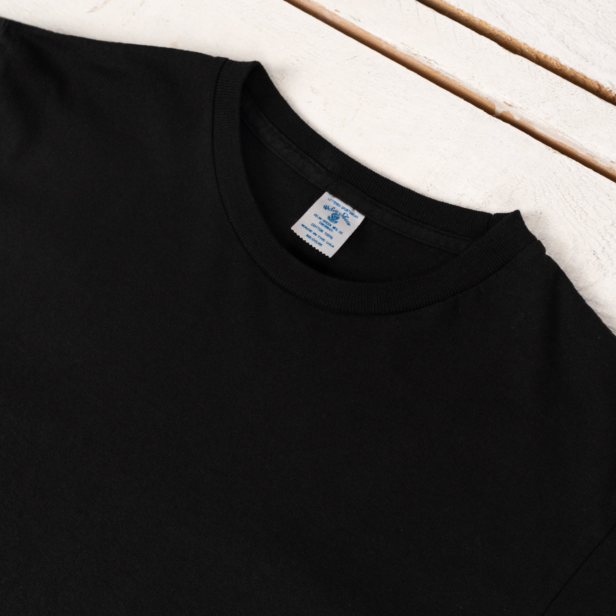 Lot de 2 T-shirts col rond noir