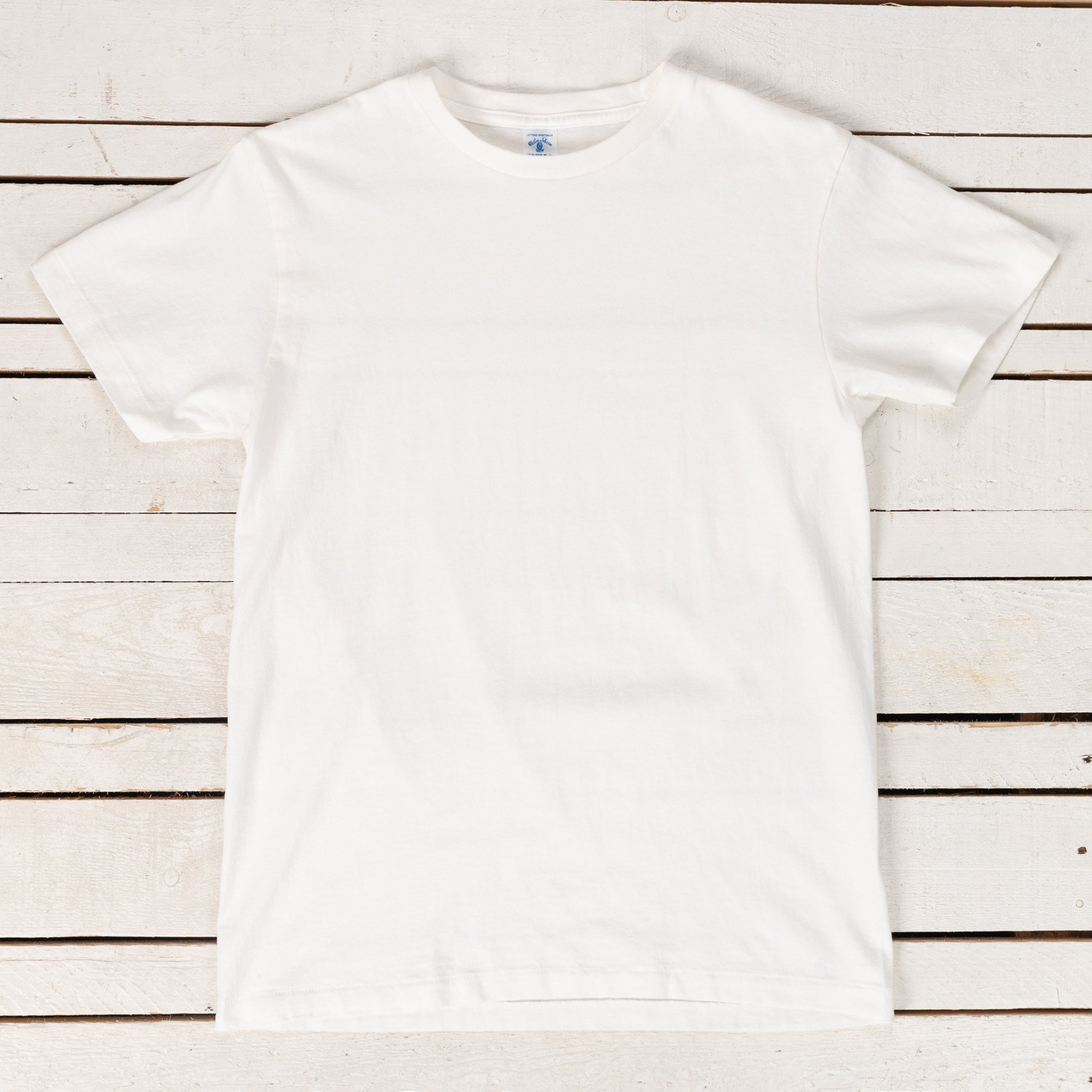 Lot de 2 T-shirts Col Rond Blanc