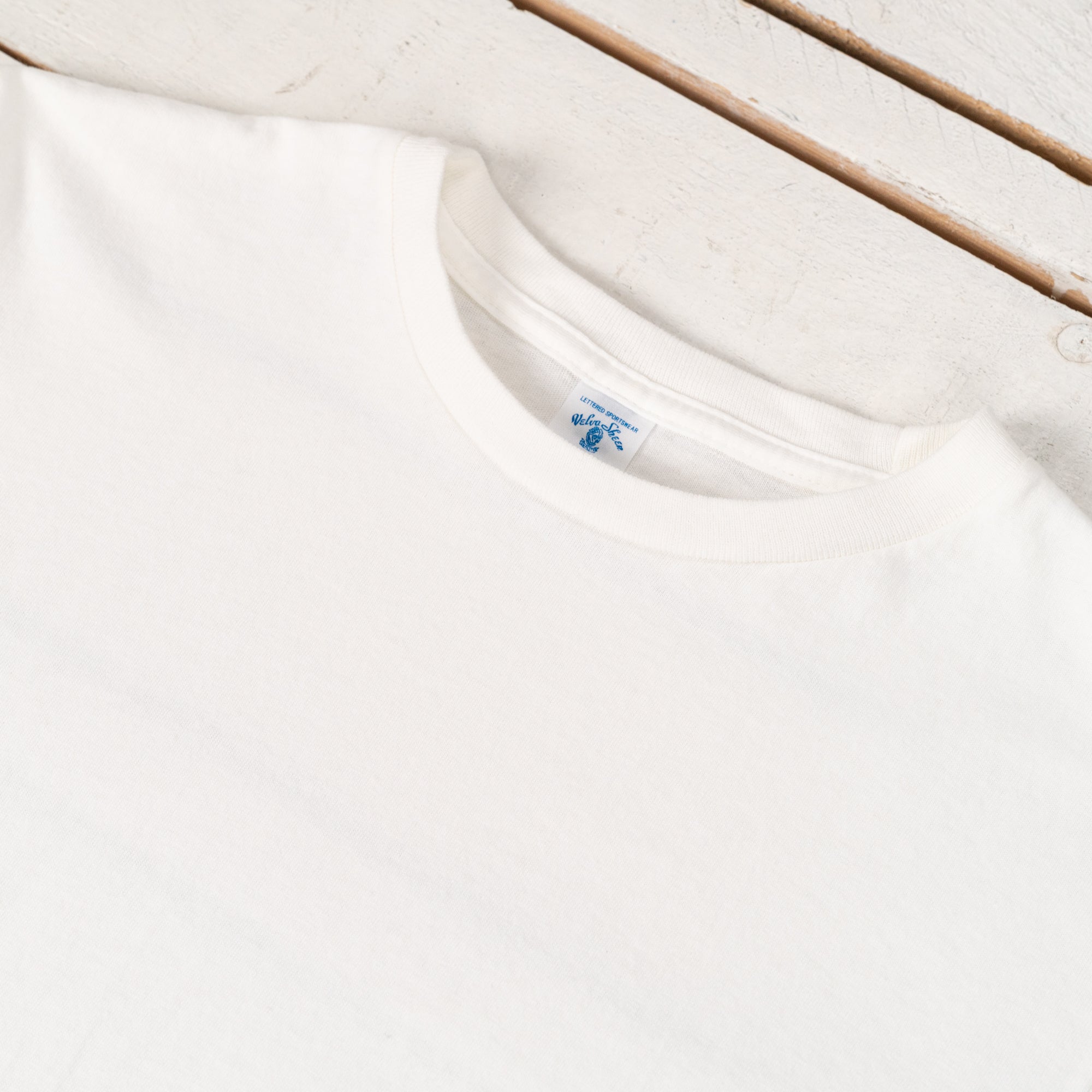Lot de 2 T-shirts Col Rond Blanc