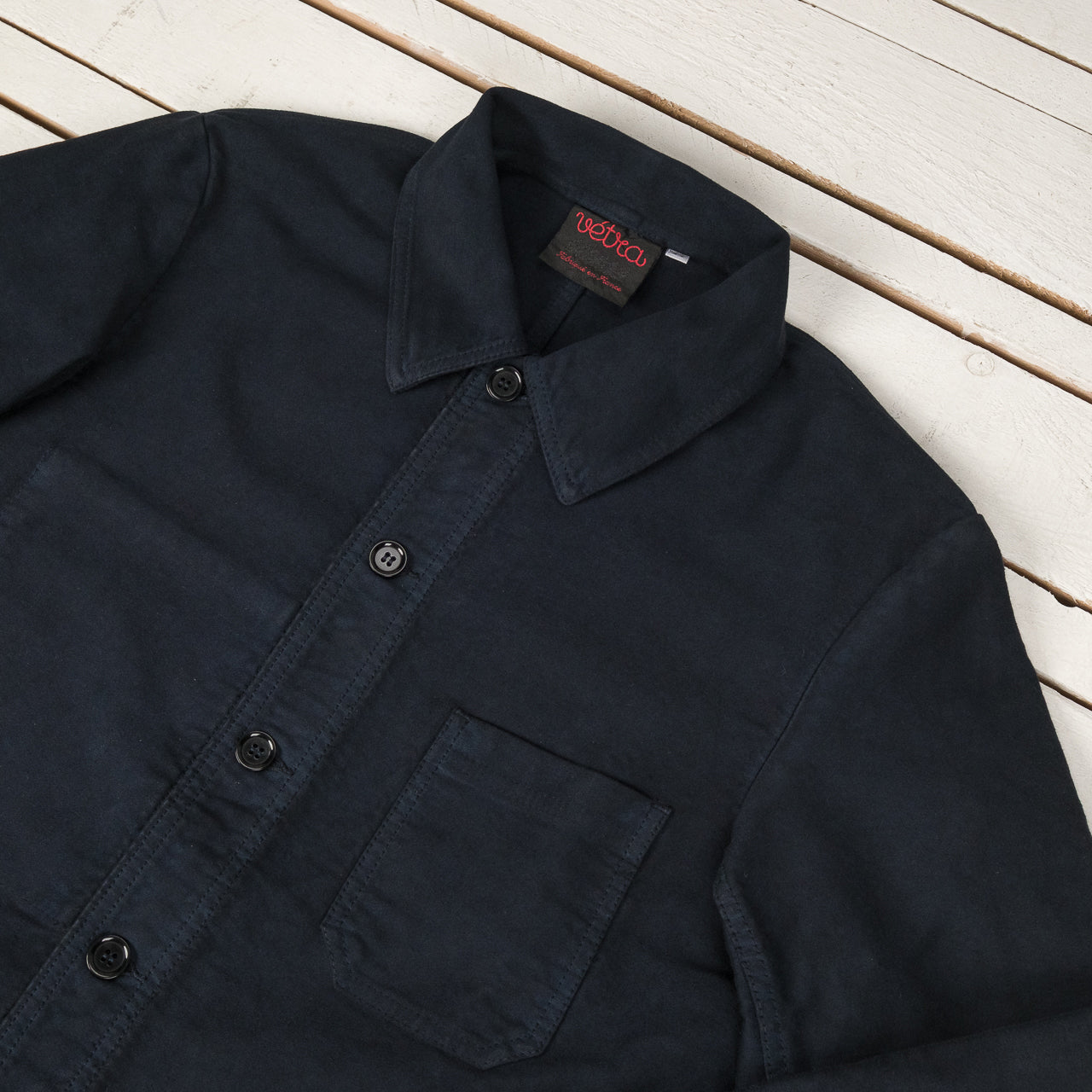 French Moleskin Jacket Navy