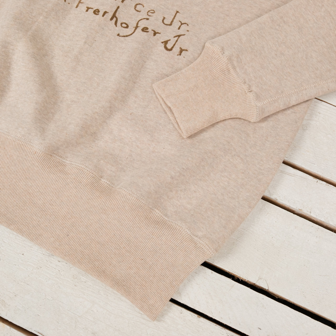 Freedom Sleeve Sweatshirt C.G. Oatmeal