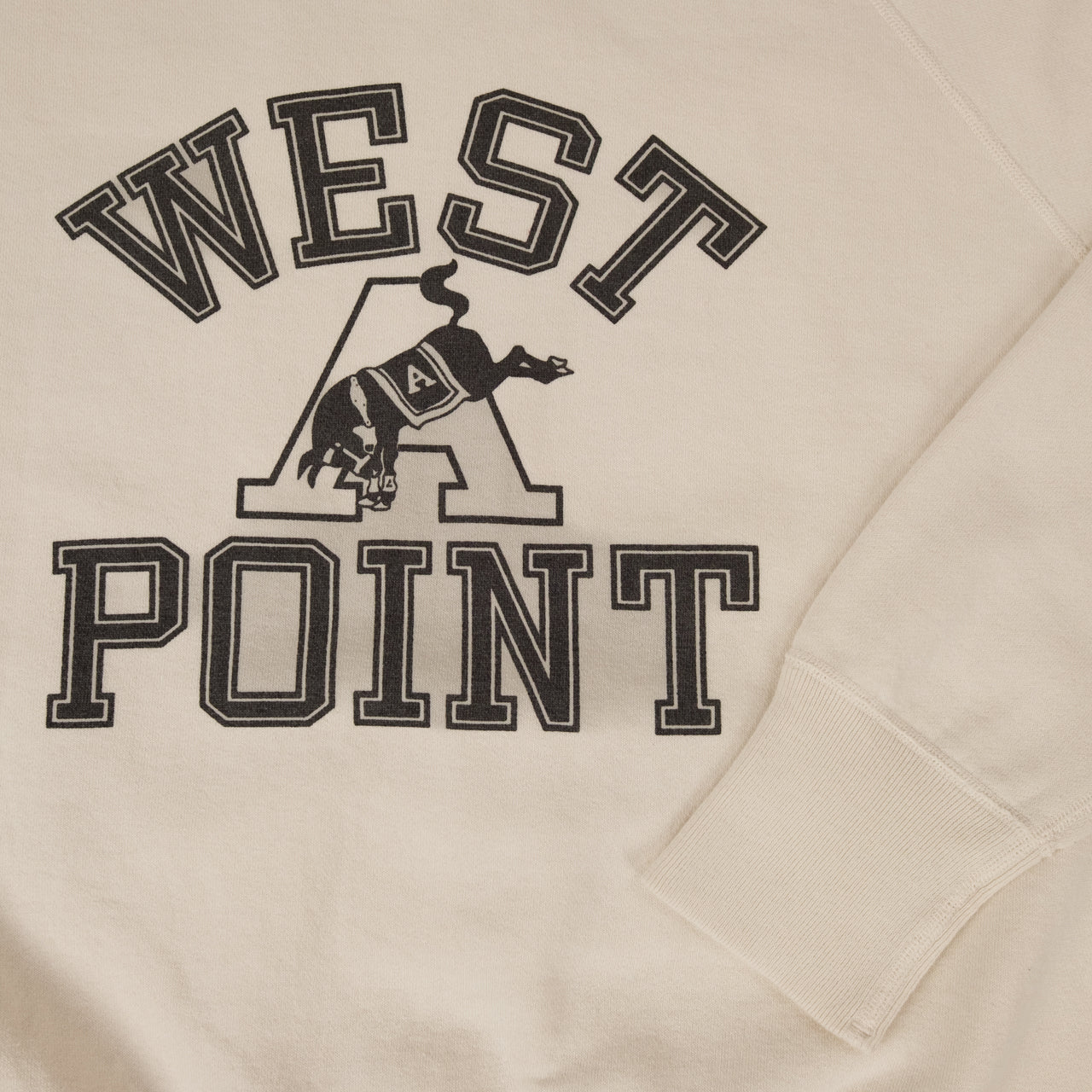 Crew Sweatshirt West Point Cream