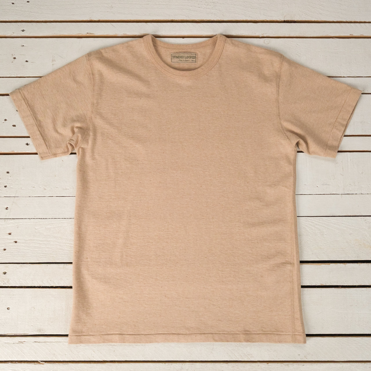 Crewneck T-Shirt Foxfibre® Tsuriami Coyote 15