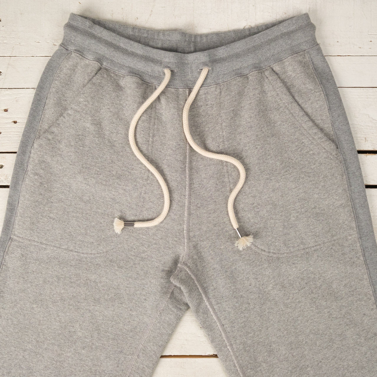 Sweatpants Super Looper French Terry Heather Grey