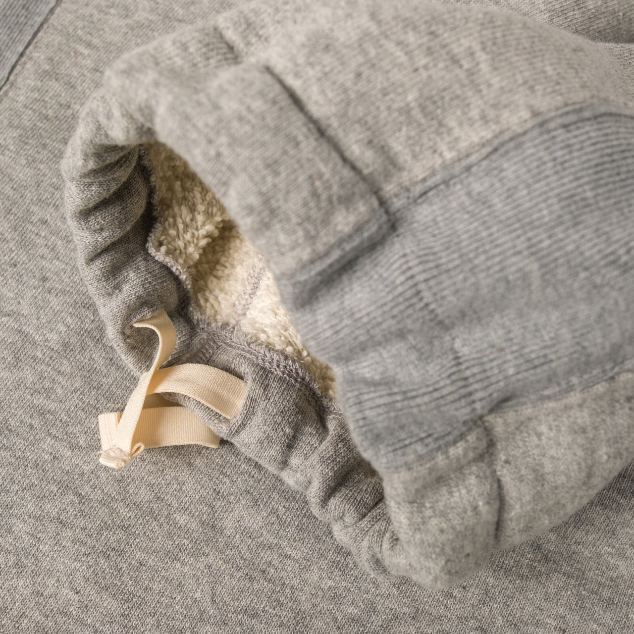 Sweatpants Super Looper French Terry Heather Grey