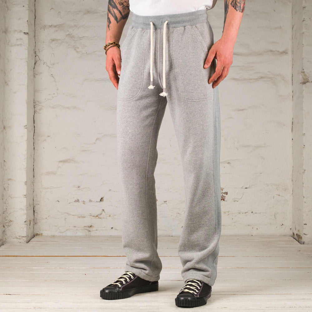 Pantalon de survêtement Super Looper en molleton gris chiné
