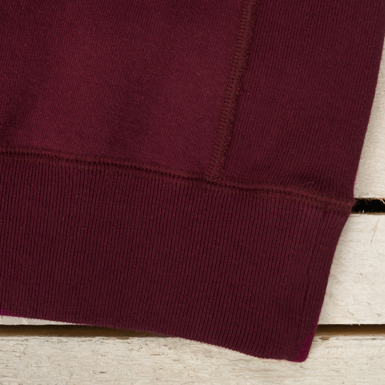 Pullover Crewneck Super Looper French Terry Burgundy