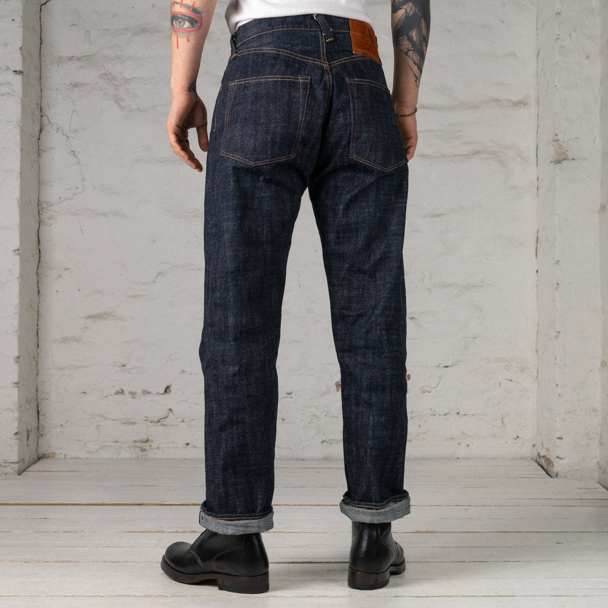 Lot.1991 No.0 Beast Classic Straight Jeans 15 oz. Heavy Slub Indigo