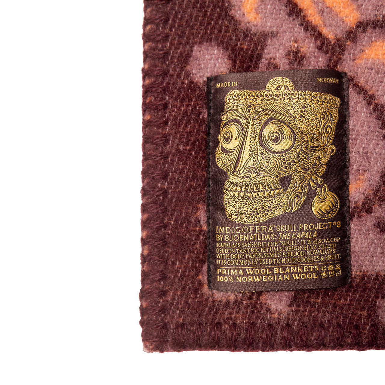 Indigofera x Björn Atldax Skull Blanket No. 8 "Kapala"