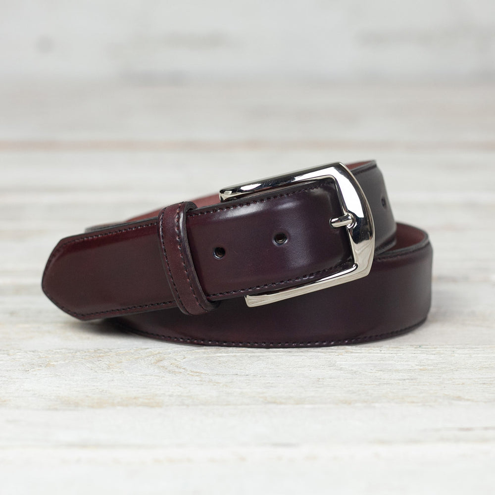 1.5" Cordovan Belt Bordeaux