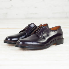 Plain Toe Blucher Cordovan Burgundy 