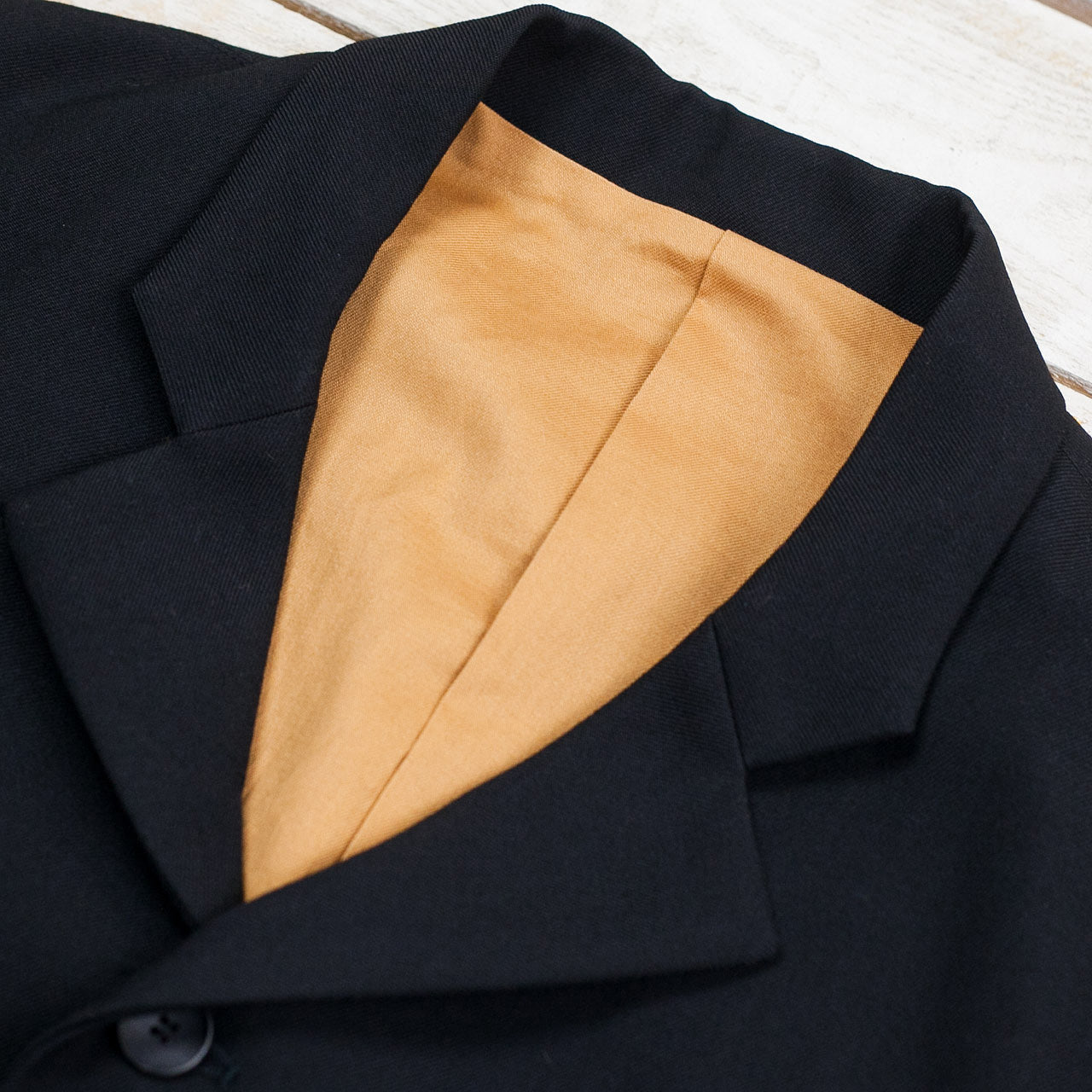 Army Serge Butler Jacket Schwarz