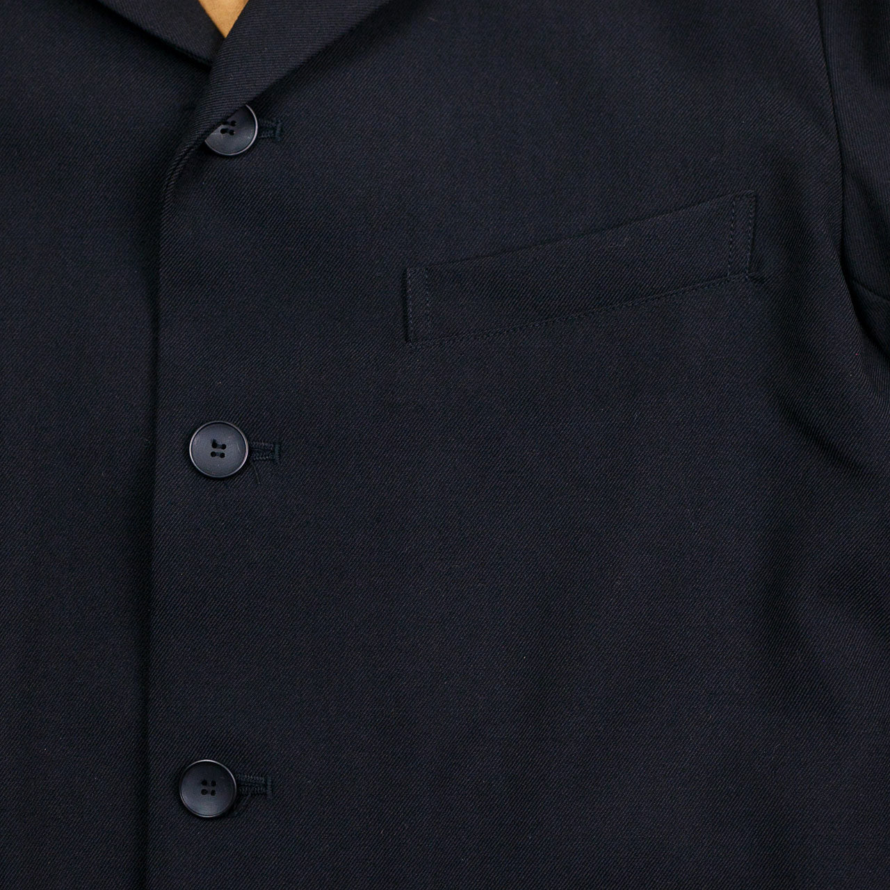 Army Serge Butler Jacket Schwarz