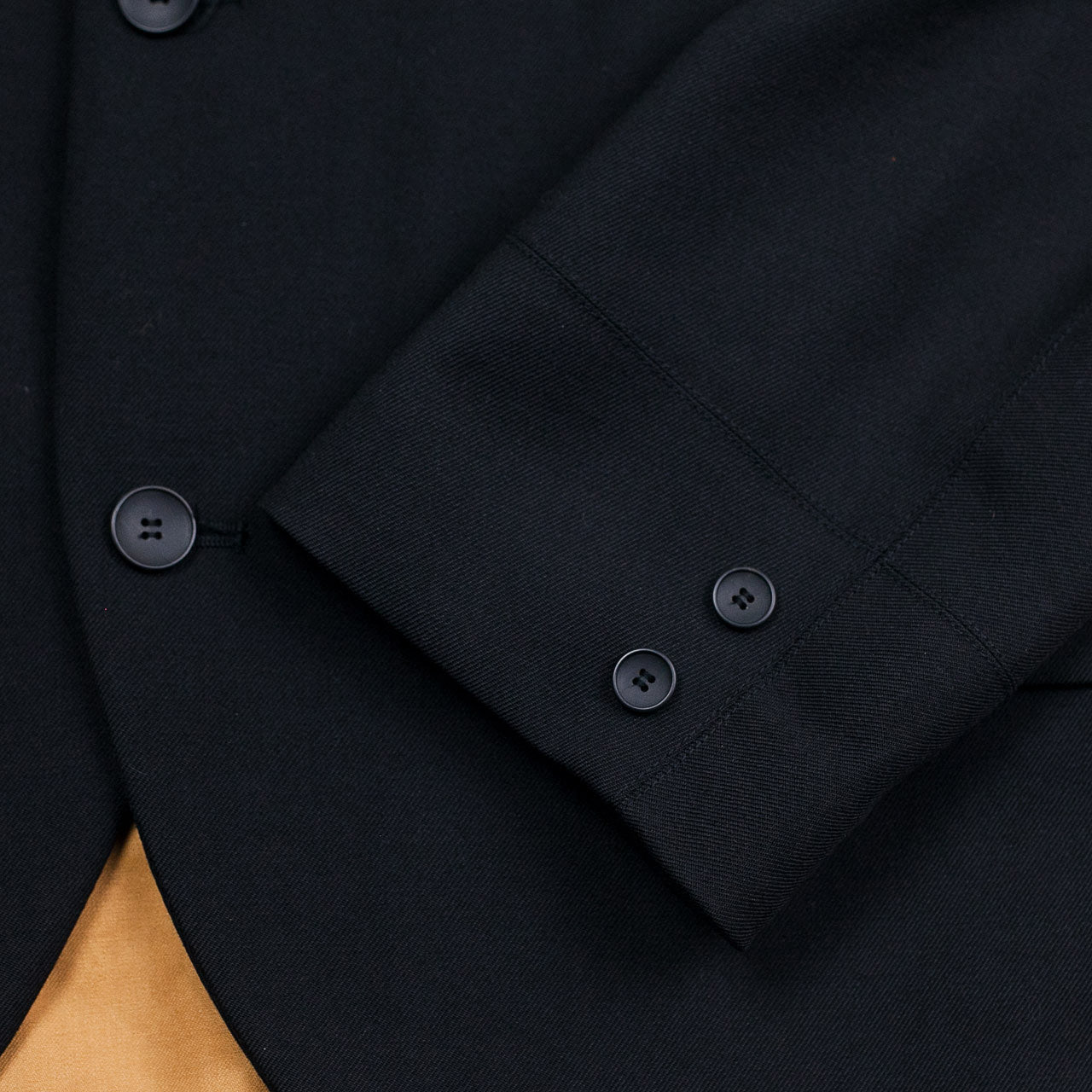 Army Serge Butler Jacket Schwarz