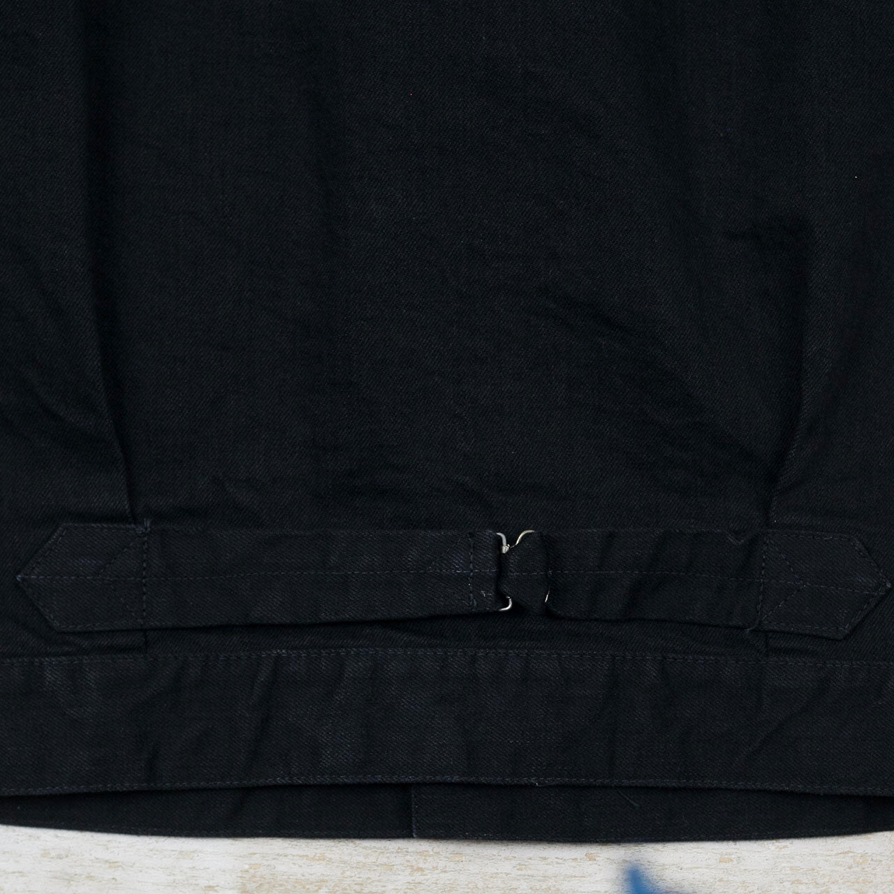 15oz Black Denim Pleats Jacket