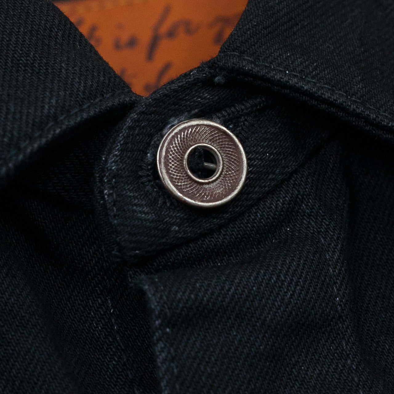 15oz Black Denim Pleats Jacket