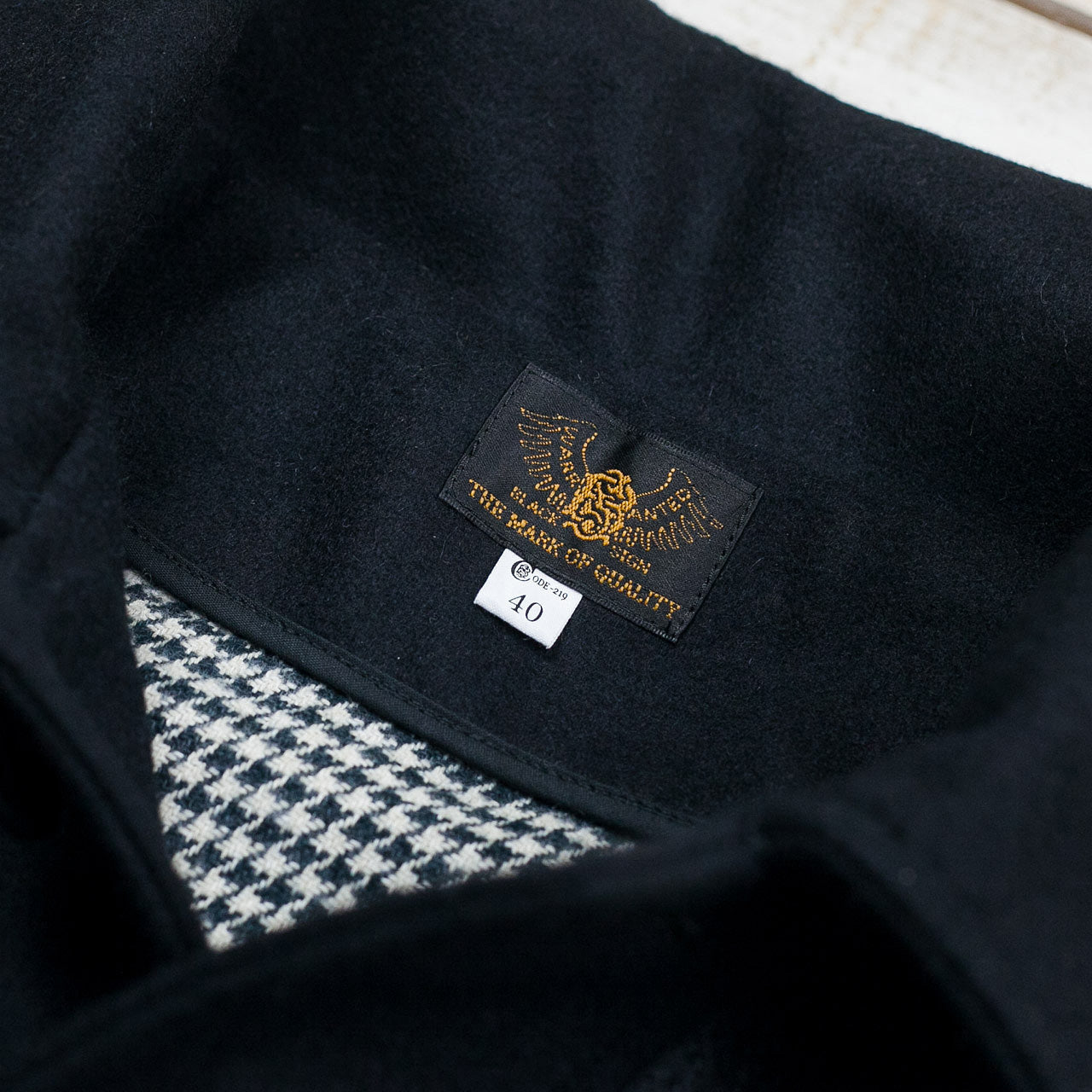 1930s 2-tone Sports Jacket Schwarz