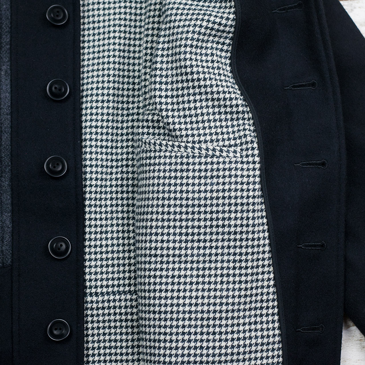 1930s 2-tone Sports Jacket Schwarz