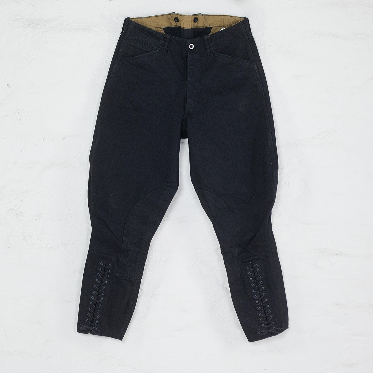 15oz Black Denim Breeches
