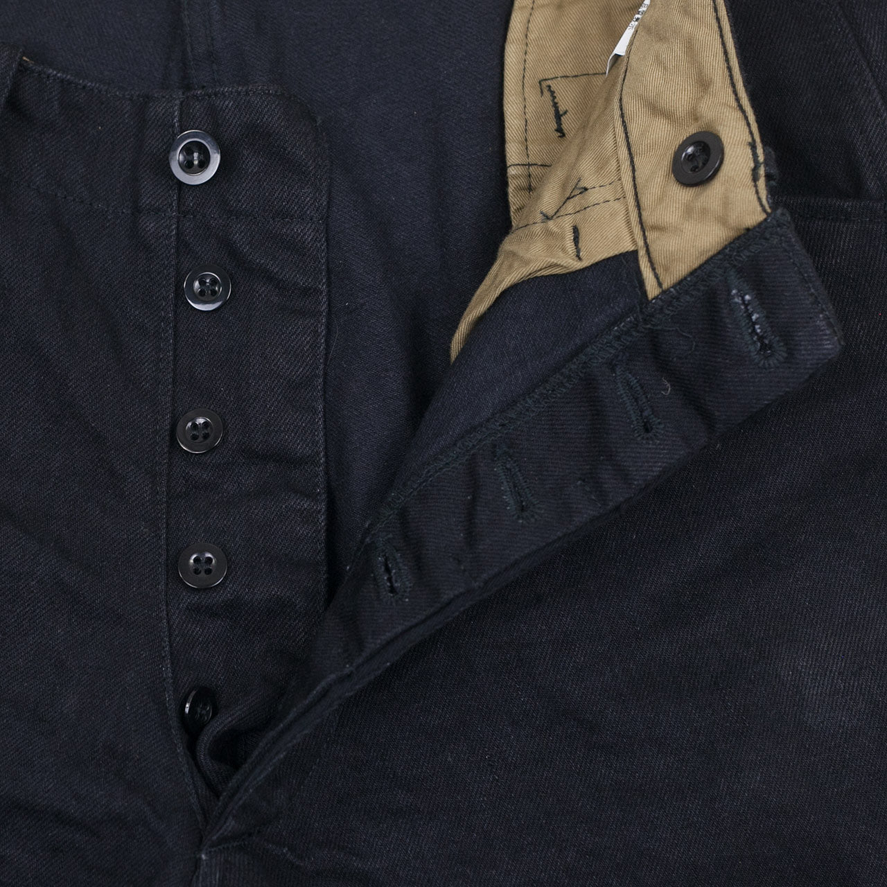 15oz Black Denim Breeches