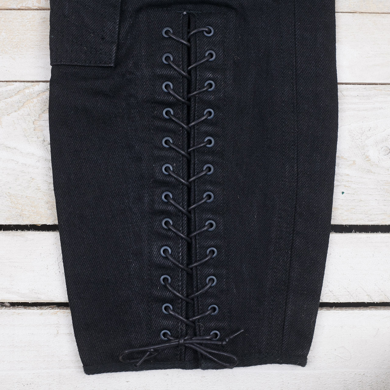 BLACK SIGN 15oz Black Denim Breeches