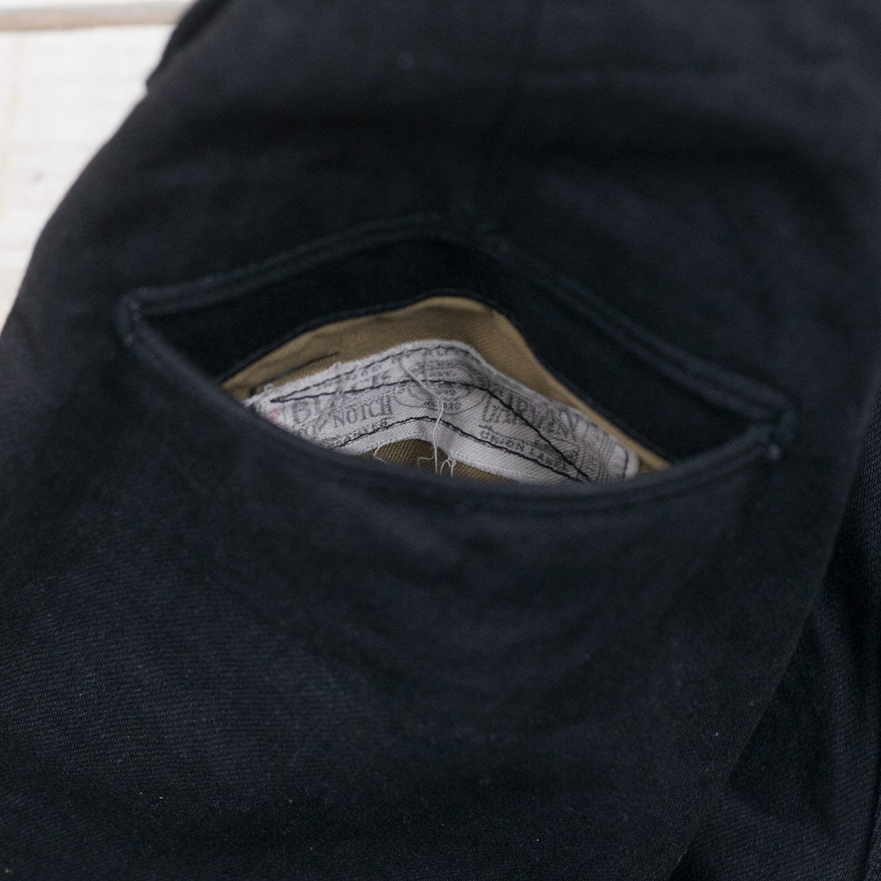 15oz Black Denim Breeches
