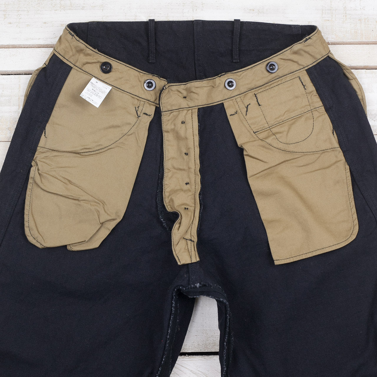 15oz Black Denim Breeches