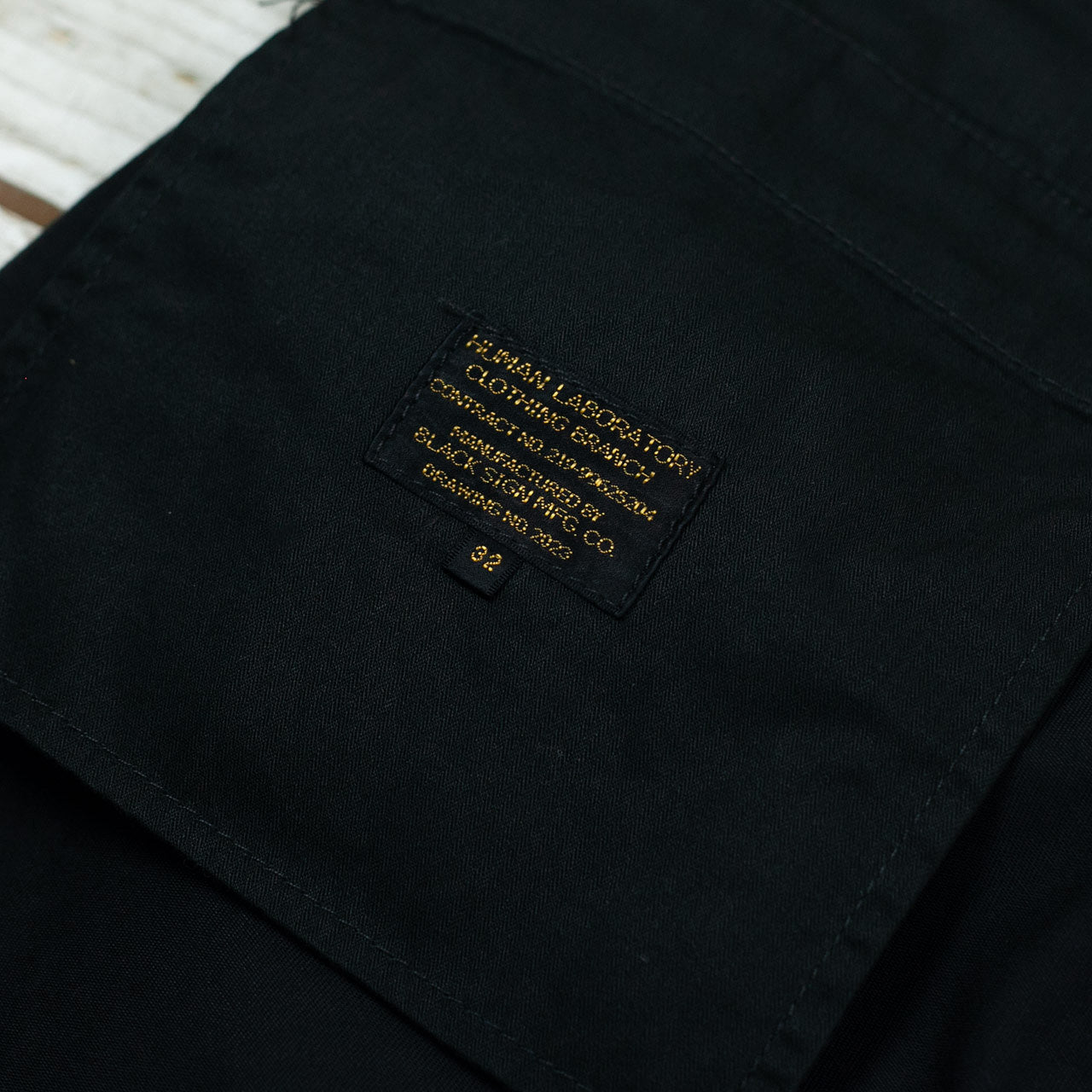 BLACK SIGN Black Chino Breeches