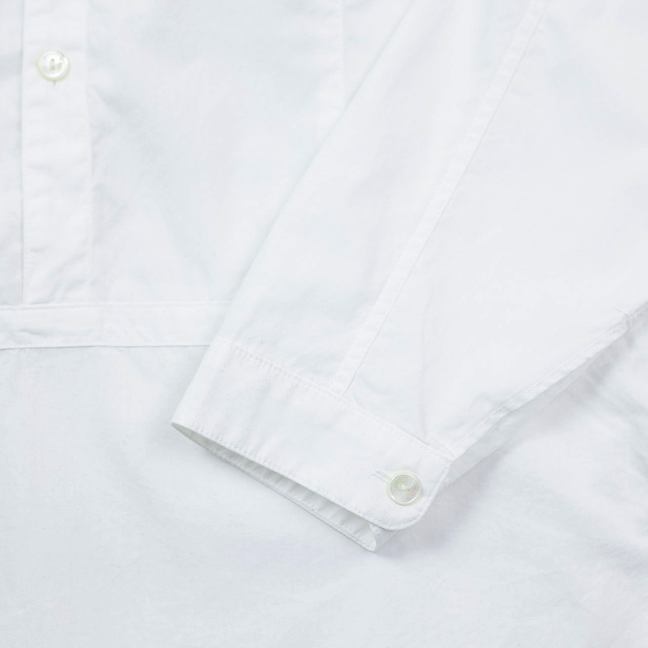Cotton Broad Homestead Shirt Weiß