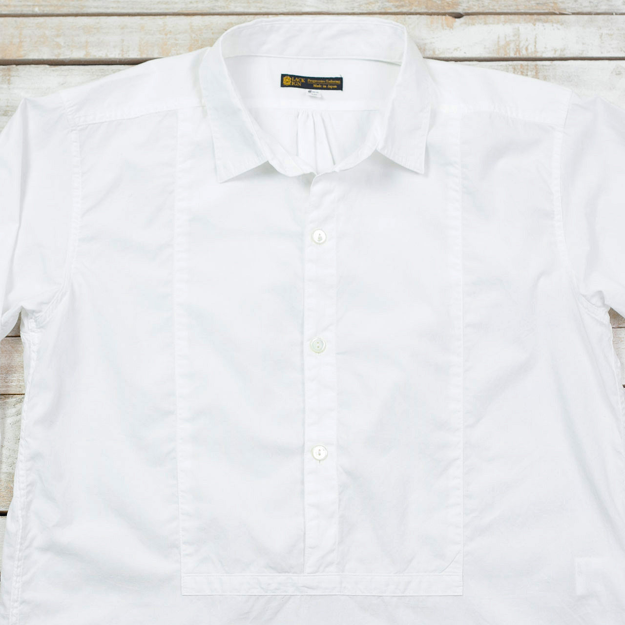 Cotton Broad Homestead Shirt Weiß