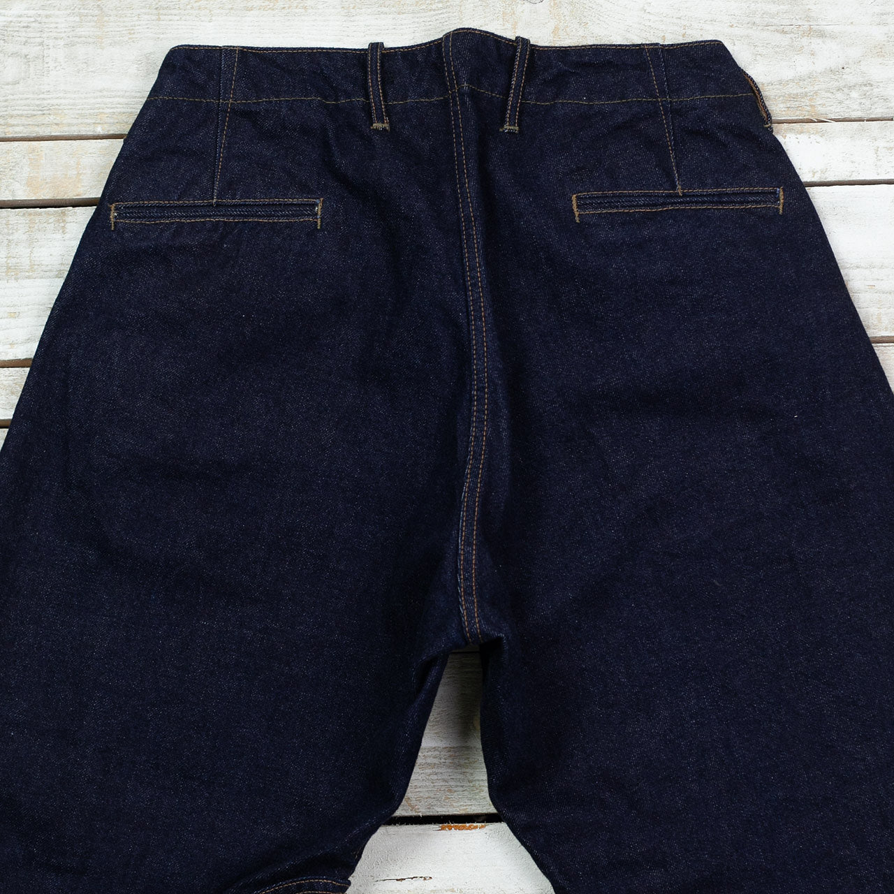 15oz Denim Breeches Dark Indigo
