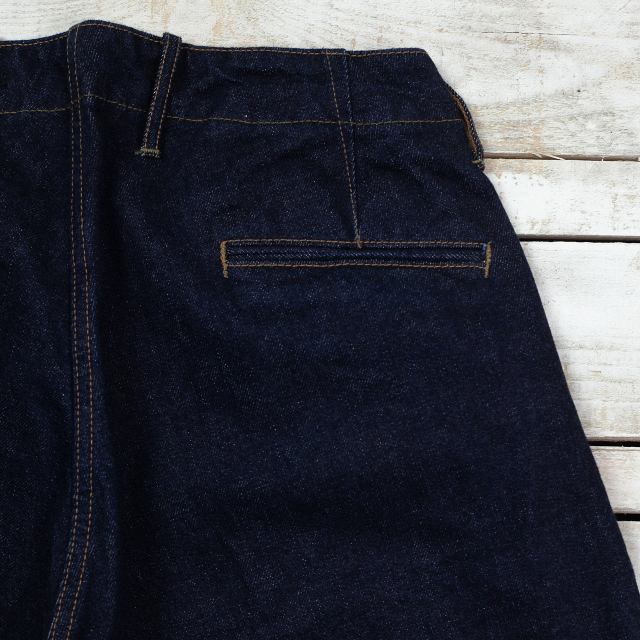 15oz Denim Breeches Dark Indigo