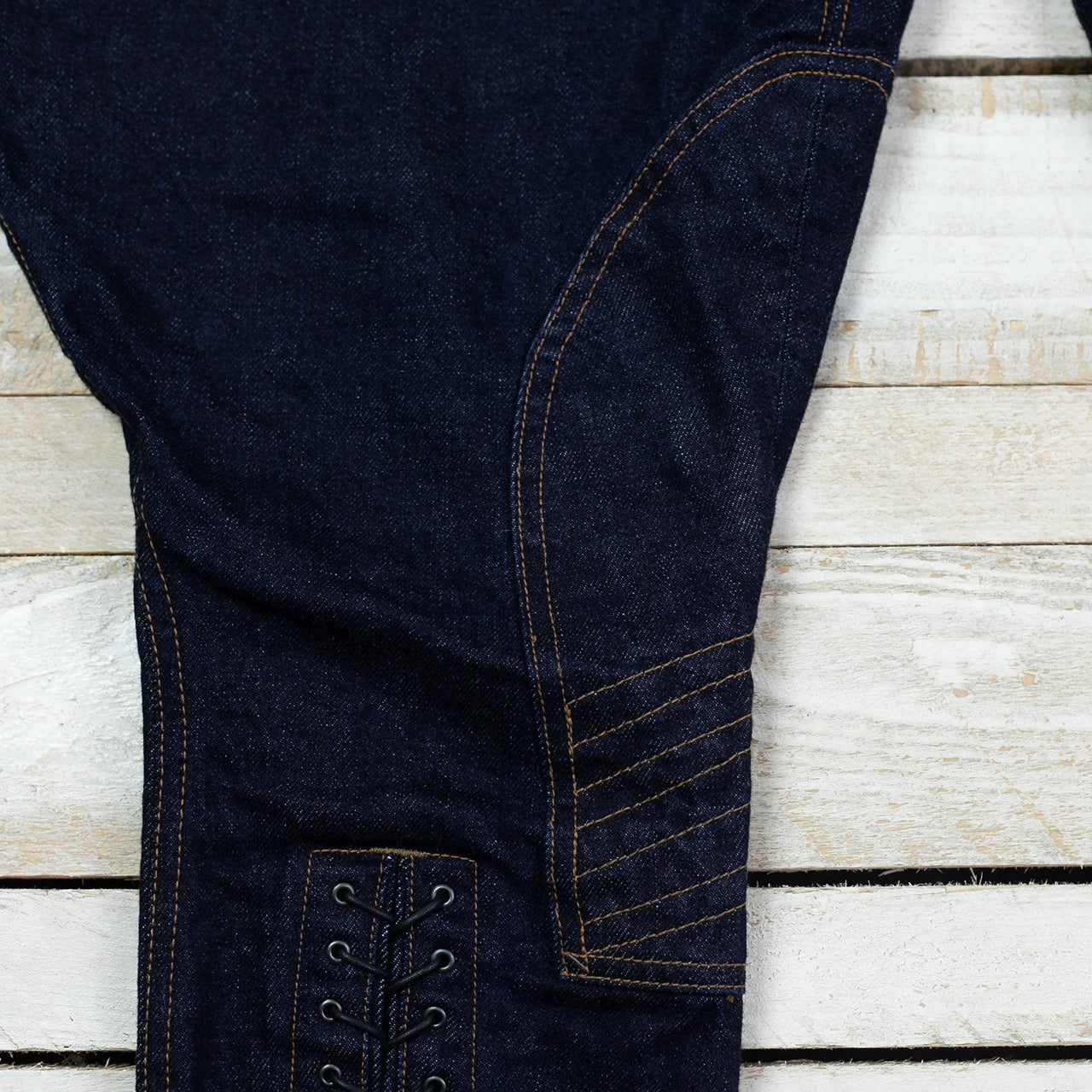 15oz Denim Breeches Dark Indigo