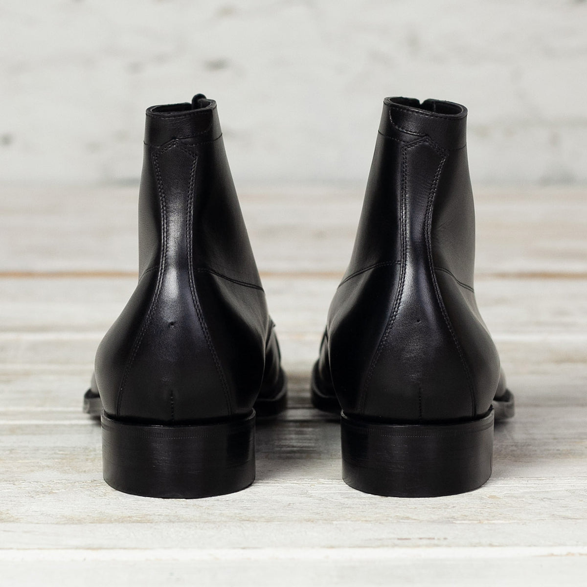 BLACK SIGN Army Last Mid Cut Dress Boot Black