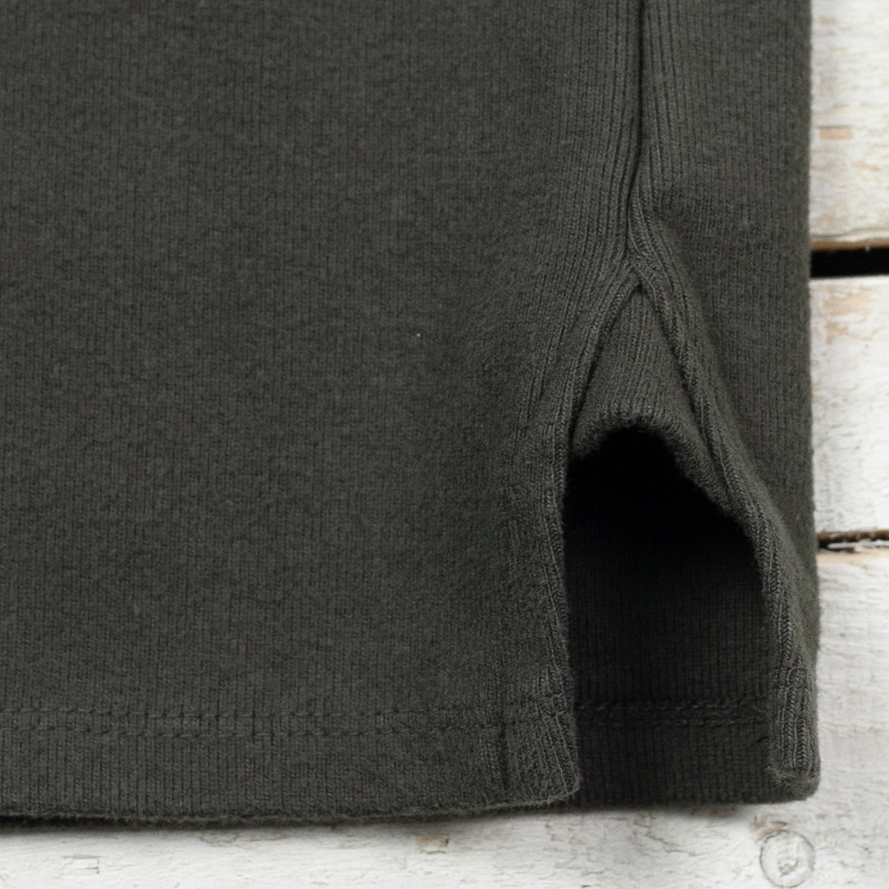 Henley Neck Amish Under Wear Grün