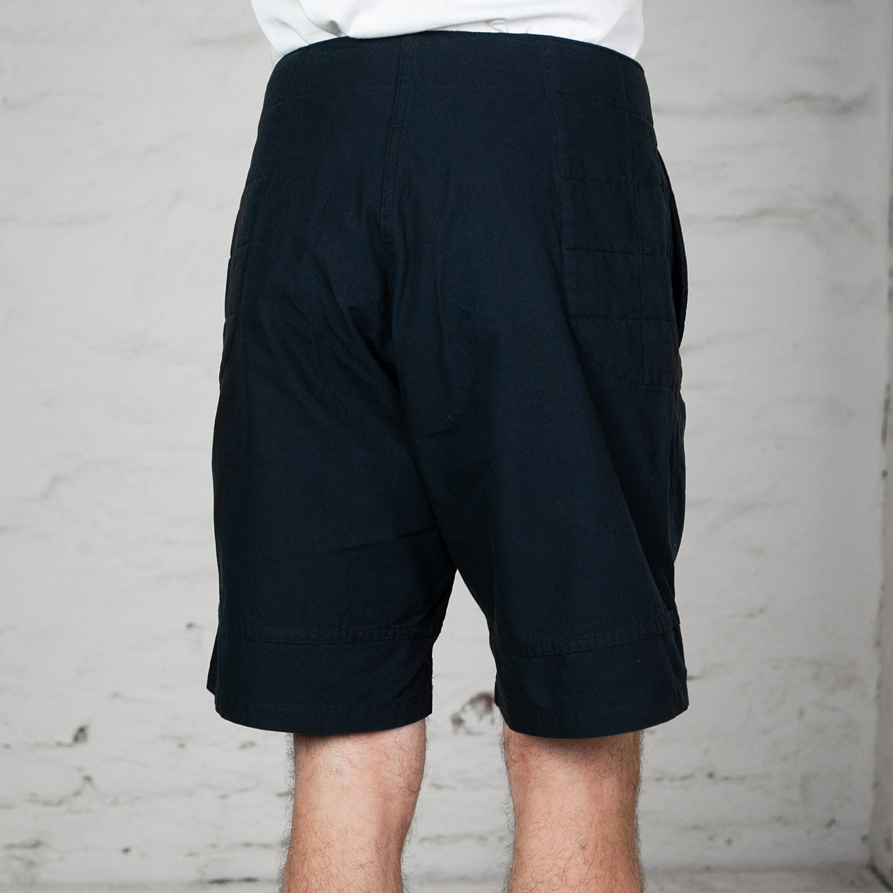 Side Padded Athletic Shorts Schwarz
