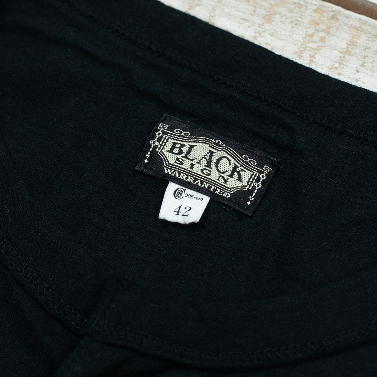 Short Sleeve Amish Underwear Schwarz