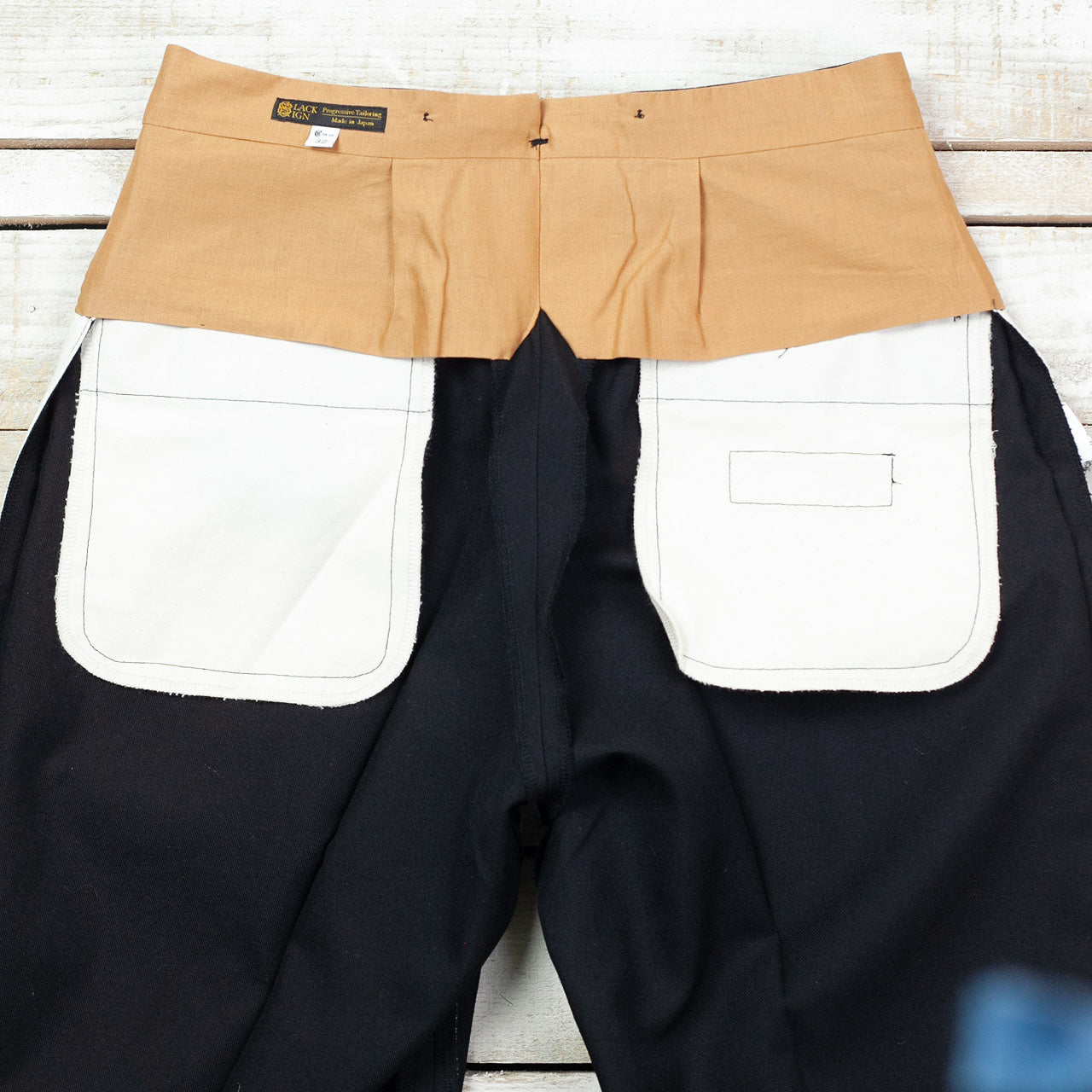 Army Serge Butler Pants Schwarz