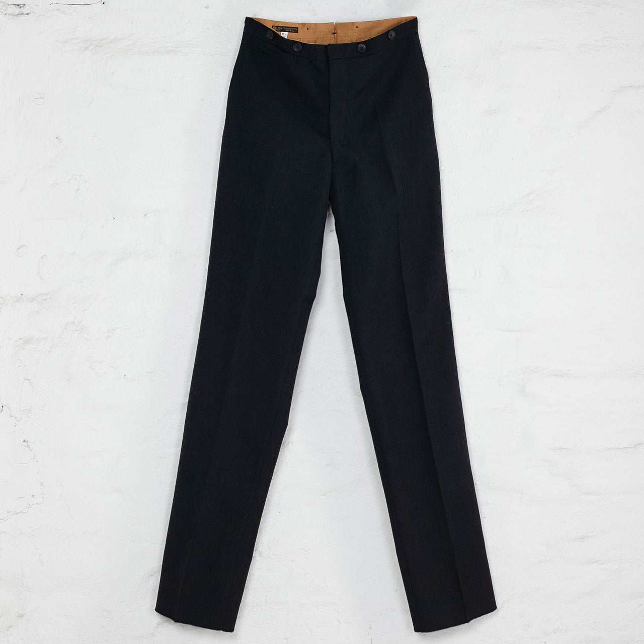 Army Serge Butler Pants Schwarz