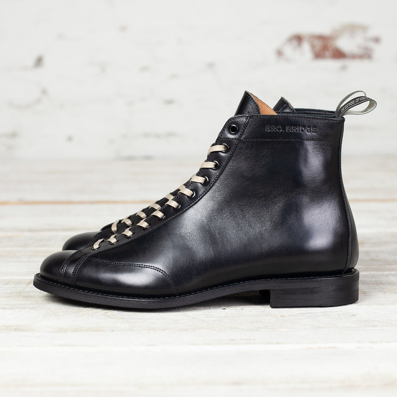 "The Henry" Boot Kalbsleder Schwarz