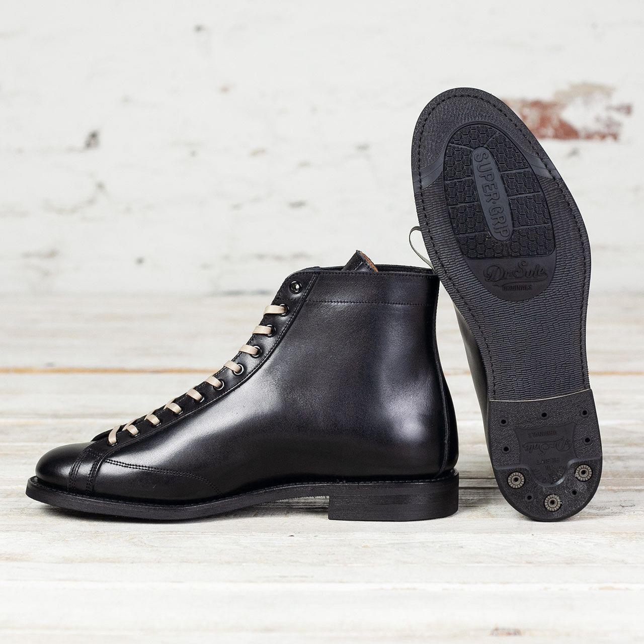 "The Henry" Boot Kalbsleder Schwarz