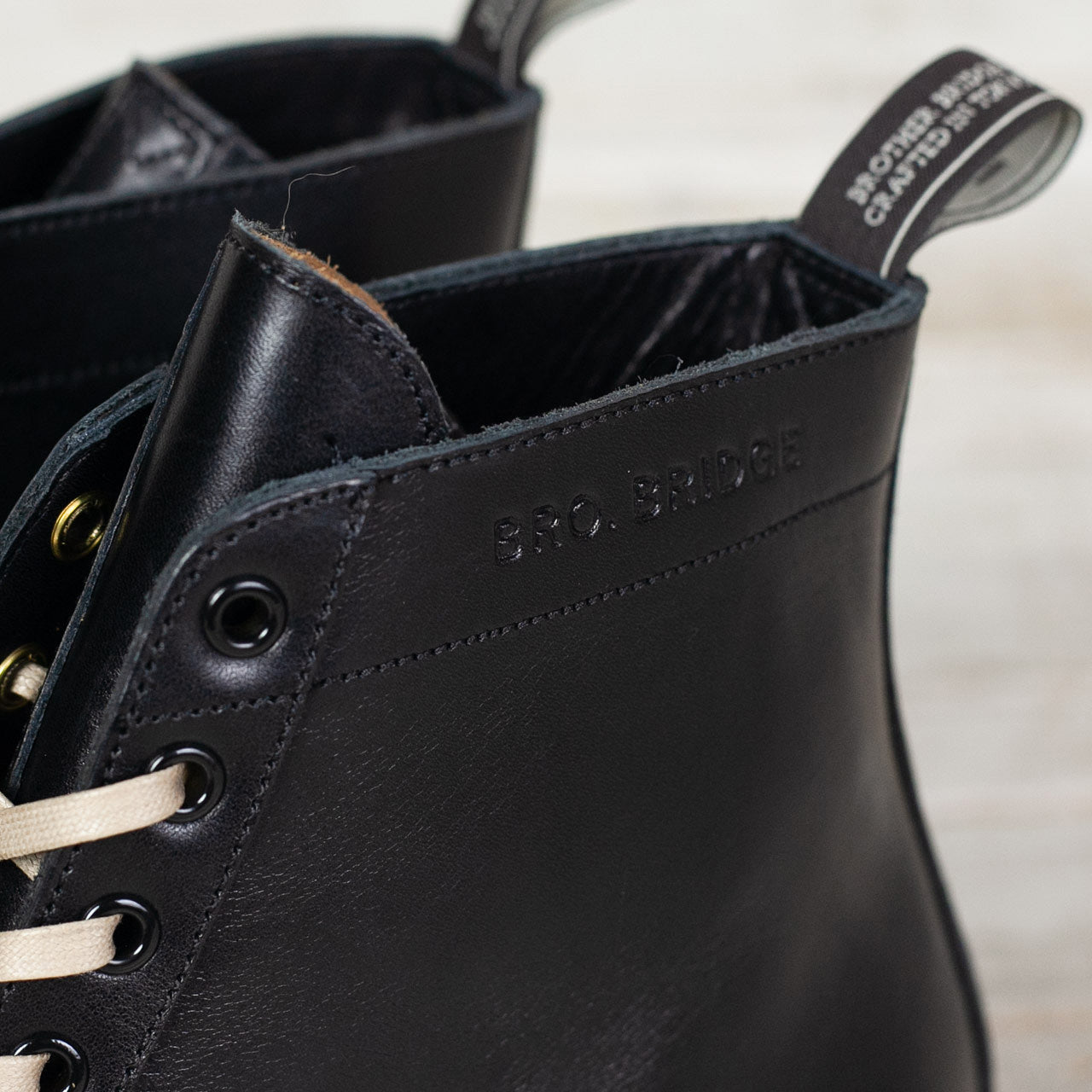 "The Henry" Boot Kalbsleder Schwarz