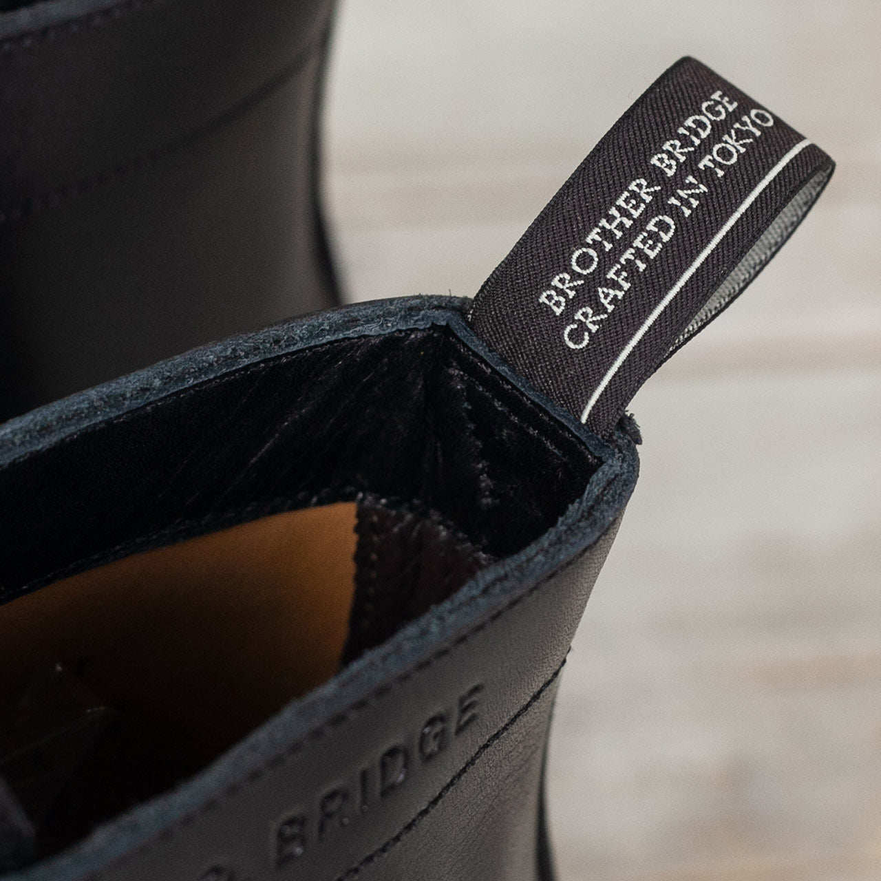 "The Henry" Boot Kalbsleder Schwarz