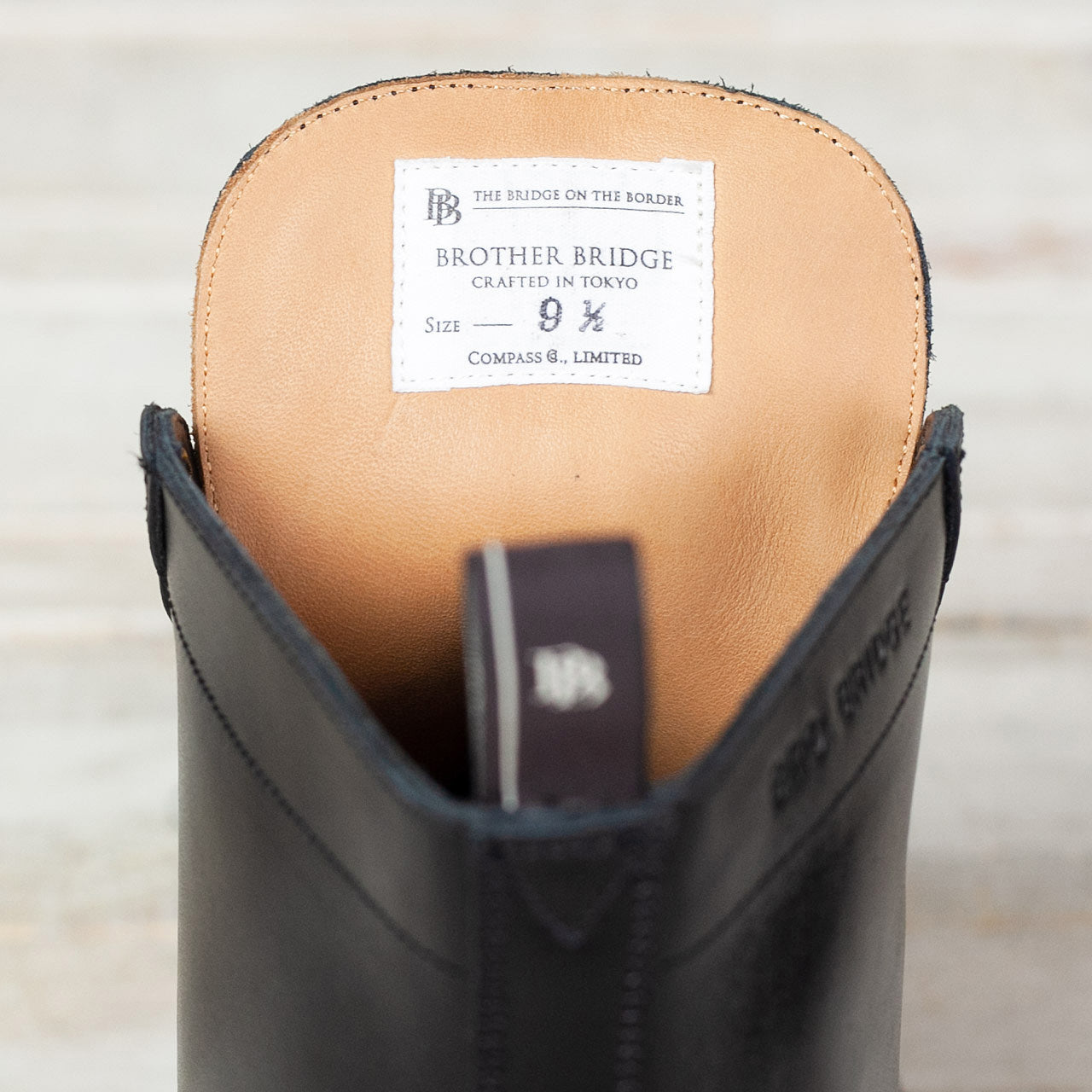 "The Henry" Boot Kalbsleder Schwarz